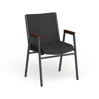 Chaise empilable robuste avec accoudoirs - 21P x 21L x 31H