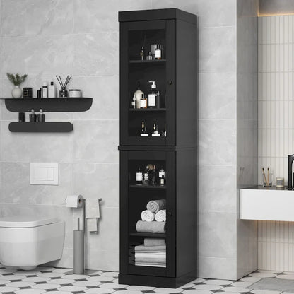 Meuble sous-vasque 100 % bois massif 42 cm avec portes en option par Palace Imports