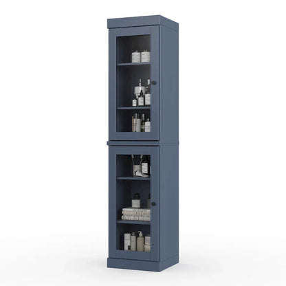 Meuble sous-vasque 100 % bois massif 42 cm avec portes en option par Palace Imports