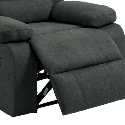 Fauteuil inclinable manuel classique et traditionnel, ensemble de 2