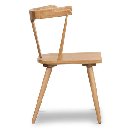 Chaise de salle à manger Poly & Bark Enzo - Bois de chêne massif