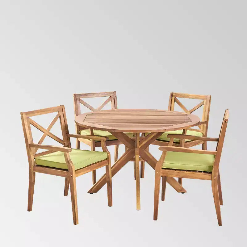 Llano 5pc Patio Dining Set - Christopher Knight Home