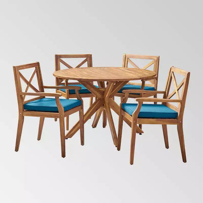 Llano 5pc Patio Dining Set - Christopher Knight Home