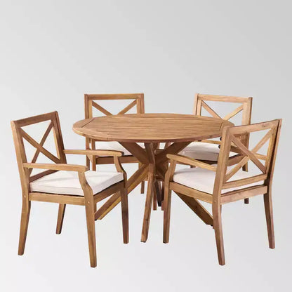 Llano 5pc Patio Dining Set - Christopher Knight Home