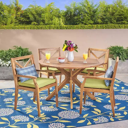 Llano 5pc Patio Dining Set - Christopher Knight Home