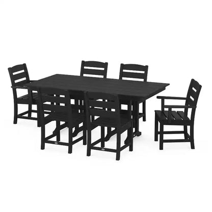 Lakeside 7pc Farmhouse Dining Set - POLYWOOD