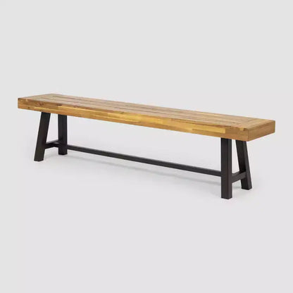 Carlisle 3pc Acacia Wood Picnic Dining Set - Christopher Knight Home