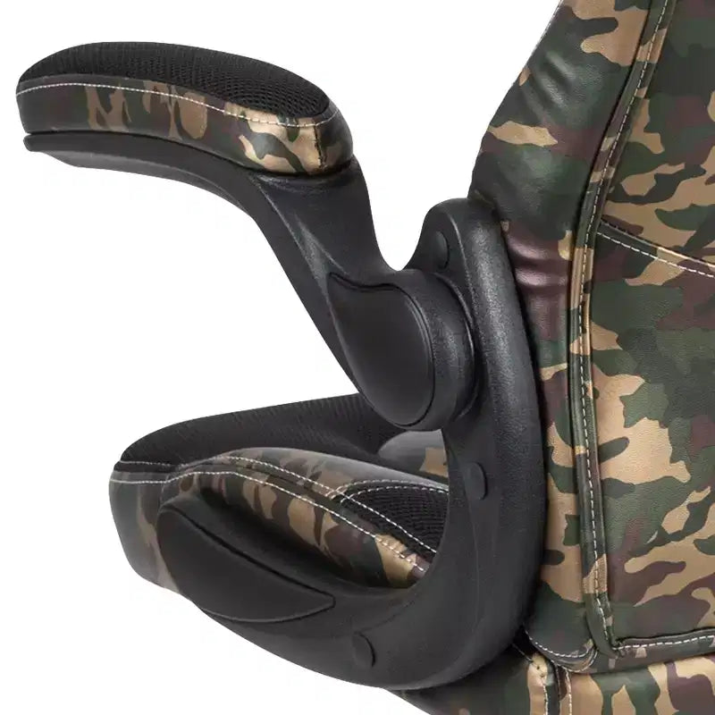 Flash Furniture X10 Gaming Chair Racing Office Ergonomic Computer PC Adjustable Swivel Chair with Flip-up Arms