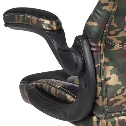 Flash Furniture X10 Gaming Chair Racing Office Ergonomic Computer PC Adjustable Swivel Chair with Flip-up Arms