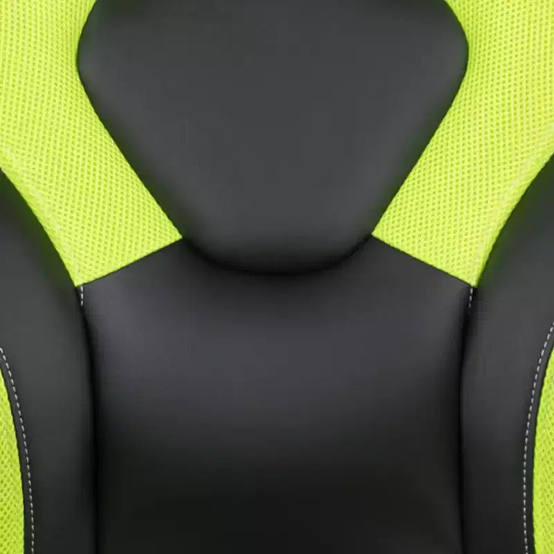 Flash Furniture X10 Gaming Chair Racing Office Ergonomic Computer PC Adjustable Swivel Chair with Flip-up Arms