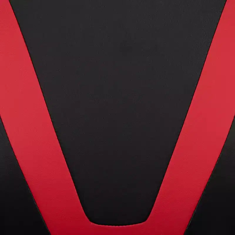 Emma and Oliver Racing Gaming Ergonomic Chair with Fully Reclining Back in Red LeatherSoft