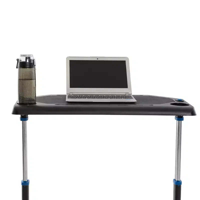 Fleming Supply Portable Height-Adjustable Treadmill Desk  Black