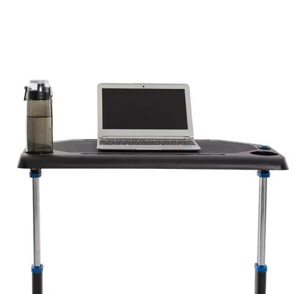 Fleming Supply Portable Height-Adjustable Treadmill Desk  Black