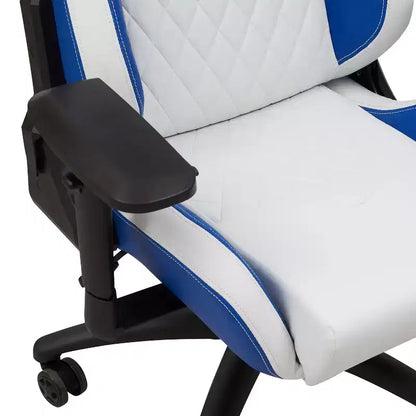 24/7 Shop At Home Quelman Adjustable Armrests Reclining Gaming Chair