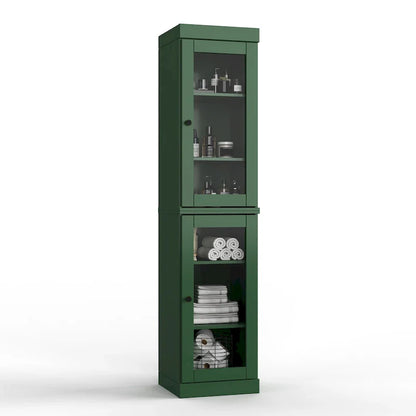 Meuble sous-vasque 100 % bois massif 42 cm avec portes en option par Palace Imports