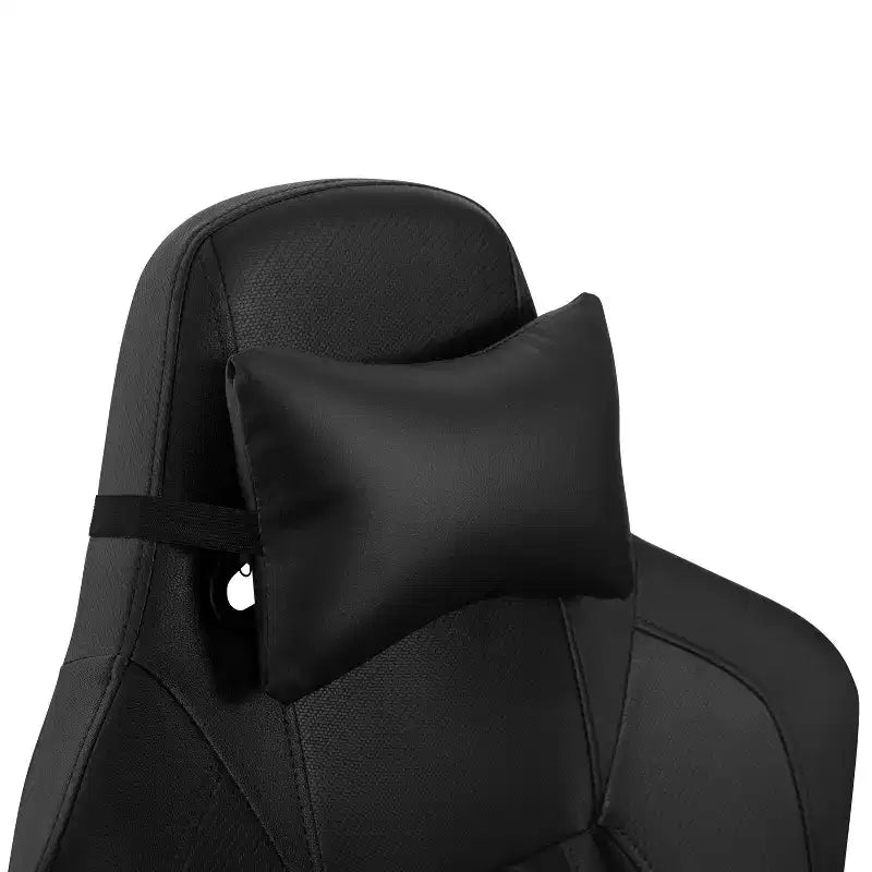 Flash Furniture Falco Chaise de jeu ergonomique à dossier haut réglable avec accoudoirs 4D, oreiller appui-tête et support lombaire réglable