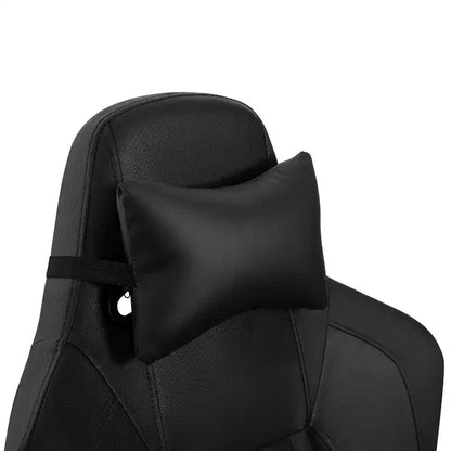 Flash Furniture Falco Chaise de jeu ergonomique à dossier haut réglable avec accoudoirs 4D, oreiller appui-tête et support lombaire réglable