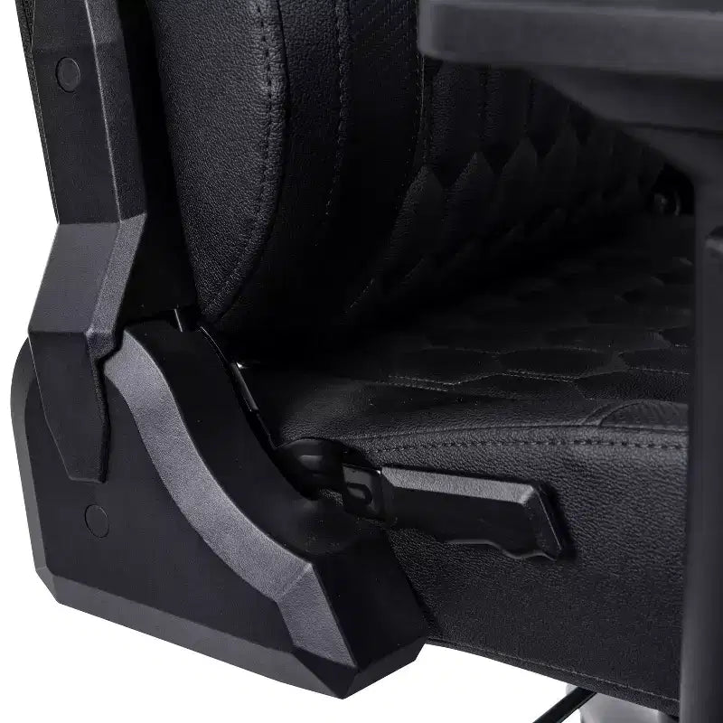 Flash Furniture Falco Chaise de jeu ergonomique à dossier haut réglable avec accoudoirs 4D, oreiller appui-tête et support lombaire réglable