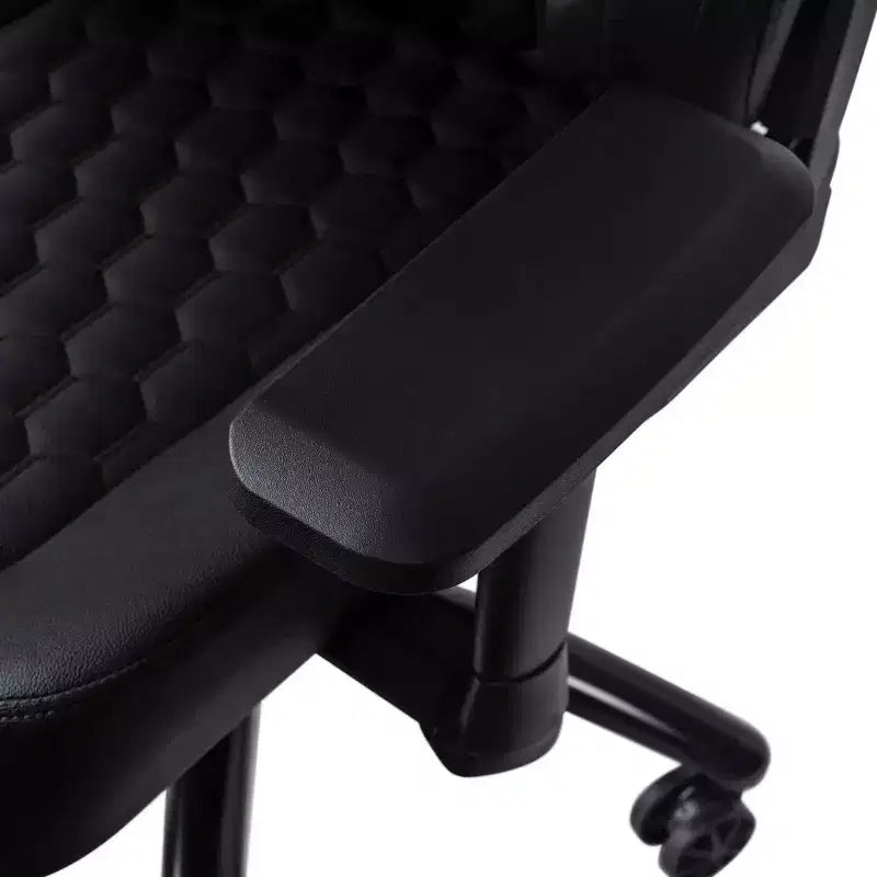 Flash Furniture Falco Chaise de jeu ergonomique à dossier haut réglable avec accoudoirs 4D, oreiller appui-tête et support lombaire réglable
