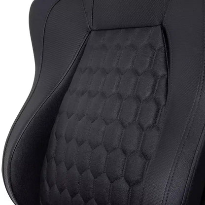 Flash Furniture Falco Chaise de jeu ergonomique à dossier haut réglable avec accoudoirs 4D, oreiller appui-tête et support lombaire réglable