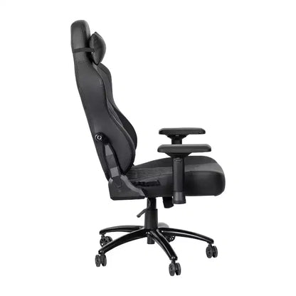Flash Furniture Falco Chaise de jeu ergonomique à dossier haut réglable avec accoudoirs 4D, oreiller appui-tête et support lombaire réglable