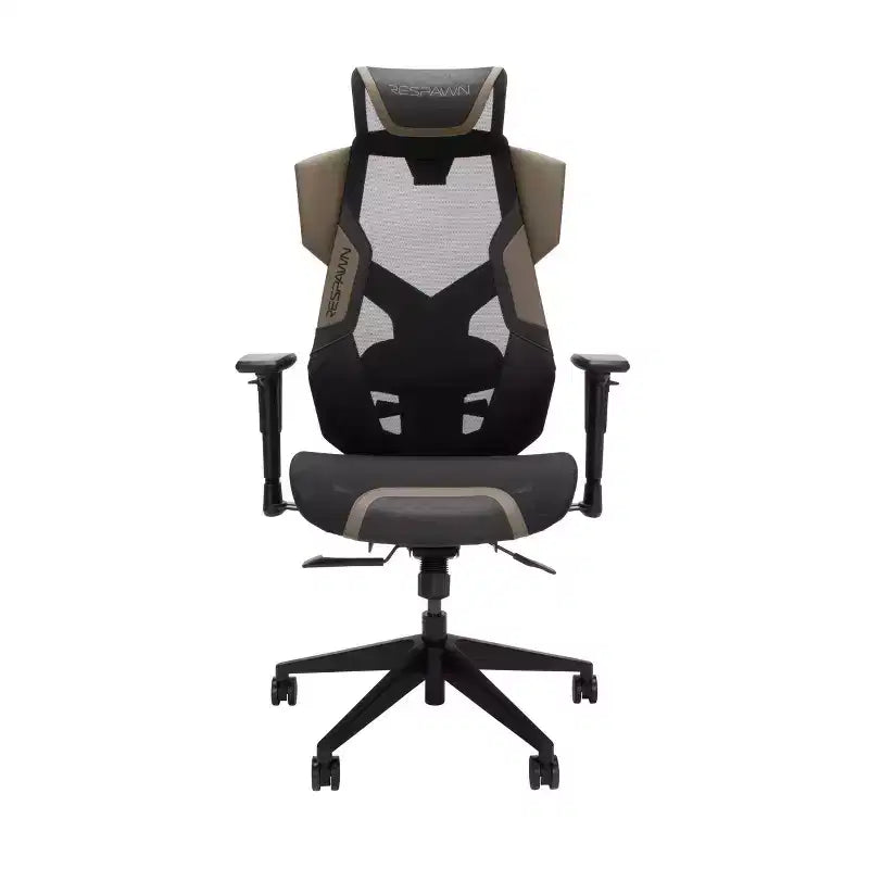 Chaise de gaming RESPAWN Flexx Mesh avec support lombaire et appui-tête réglable