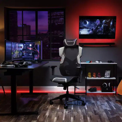 Chaise de gaming RESPAWN Flexx Mesh avec support lombaire et appui-tête réglable