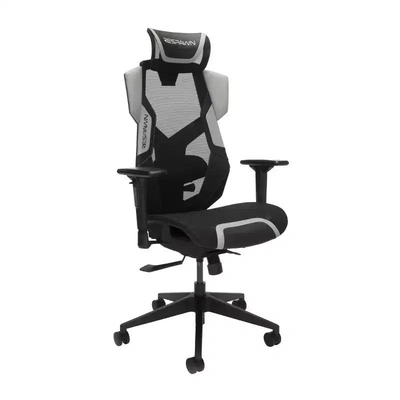 RESPAWN Flexx Mesh Gaming Chair With Lumbar Support and Adjustable Headrest