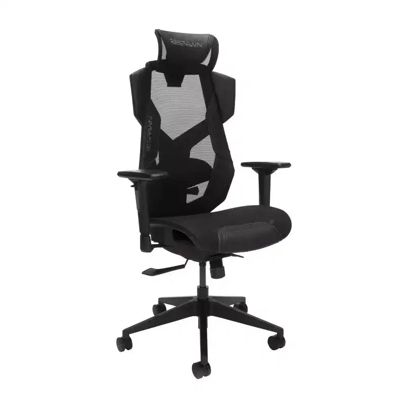 Chaise de gaming RESPAWN Flexx Mesh avec support lombaire et appui-tête réglable