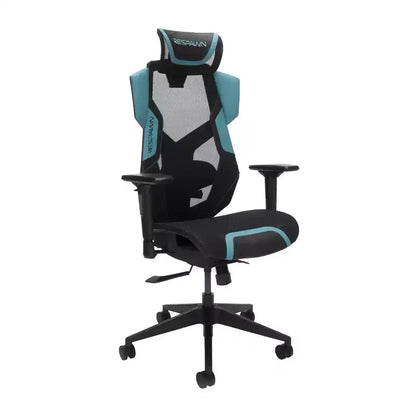 Chaise de gaming RESPAWN Flexx Mesh avec support lombaire et appui-tête réglable