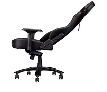 Chaise de jeu ASUS ROG Chariot RGB avec soutien lombaire en mousse à mémoire de forme, accoudoir réglable 4D, dossier inclinable, similicuir respirant