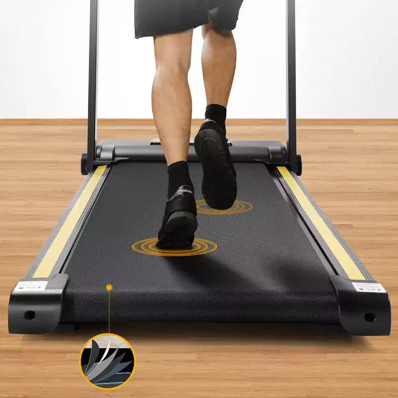 UREVO Folding Mini Electric Walking Pad Treadmill