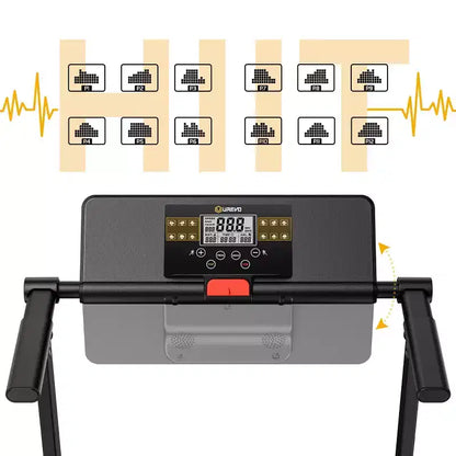 UREVO Folding Mini Electric Walking Pad Treadmill