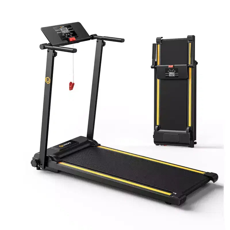 UREVO Folding Mini Electric Walking Pad Treadmill