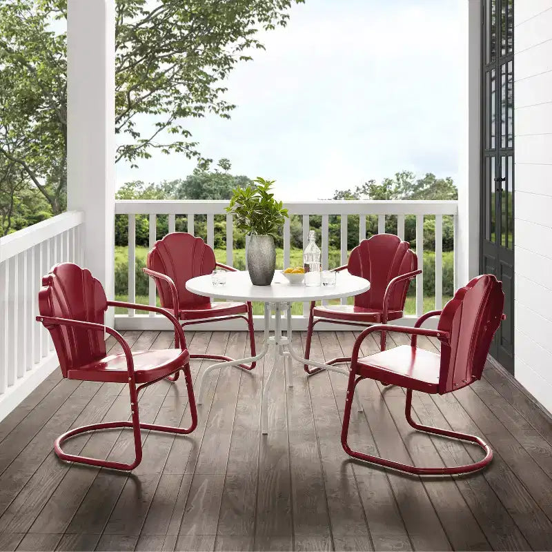 Crosley 5pc Tulip Outdoor Patio Dining Set