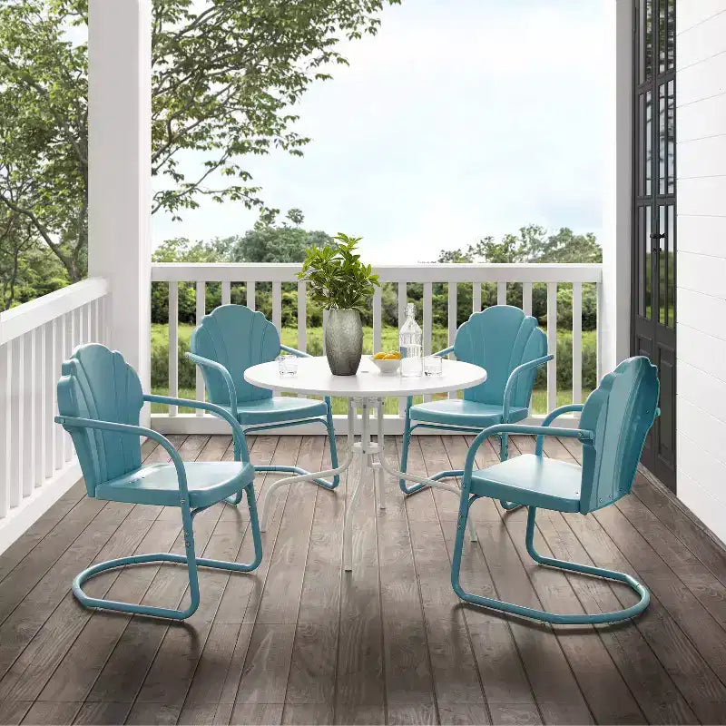 Crosley 5pc Tulip Outdoor Patio Dining Set