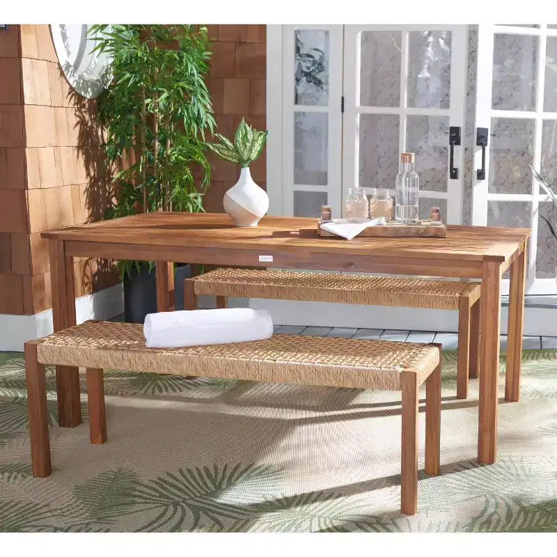 Ensemble repas Aquina - Intérieur/Extérieur - PAT7081 - Safavieh
