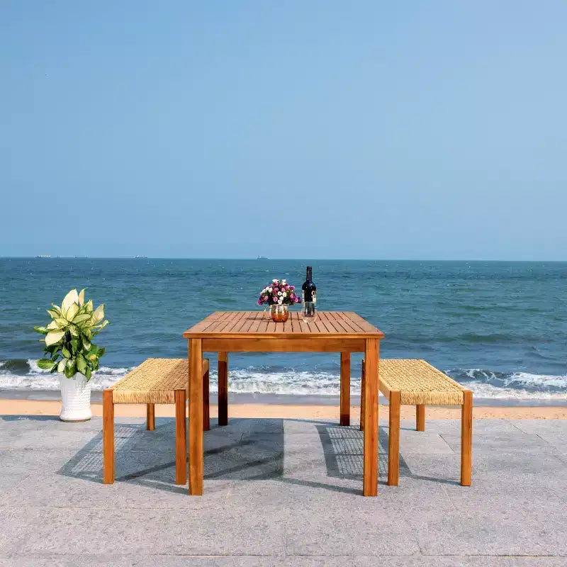Ensemble repas Aquina - Intérieur/Extérieur - PAT7081 - Safavieh