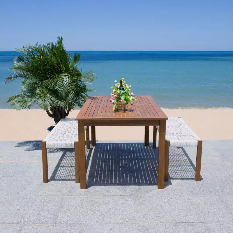 Ensemble repas Aquina - Intérieur/Extérieur - PAT7081 - Safavieh