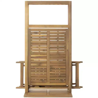 Armoire de salle à manger avec balcon Griffen - Intérieur/Extérieur - PAT6756 - Safavieh