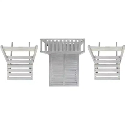Armoire de salle à manger avec balcon Griffen - Intérieur/Extérieur - PAT6756 - Safavieh