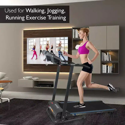 SereneLife Folding Treadmill - Black