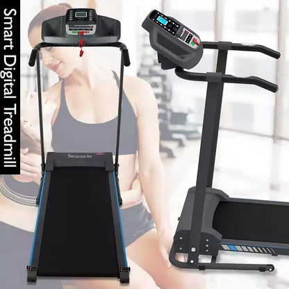 SereneLife Folding Treadmill - Black