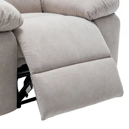 Fauteuil inclinable électrique avec massage et chauffage réglables