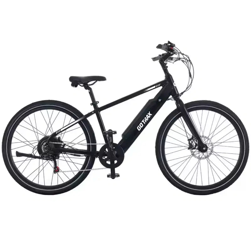 GOTRAX Adult Transfer 27.5 Step Over Electric Hybrid Bike