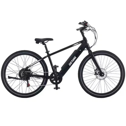 GOTRAX Adult Transfer 27.5 Step Over Electric Hybrid Bike