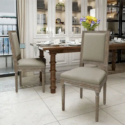 Ledger Traditional Fabric Dining Chair (Set of 2) by Christopher Knight Home