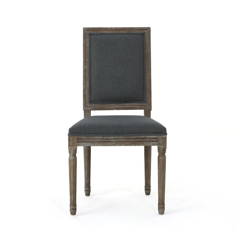 Ledger Traditional Fabric Dining Chair (Set of 2) by Christopher Knight Home