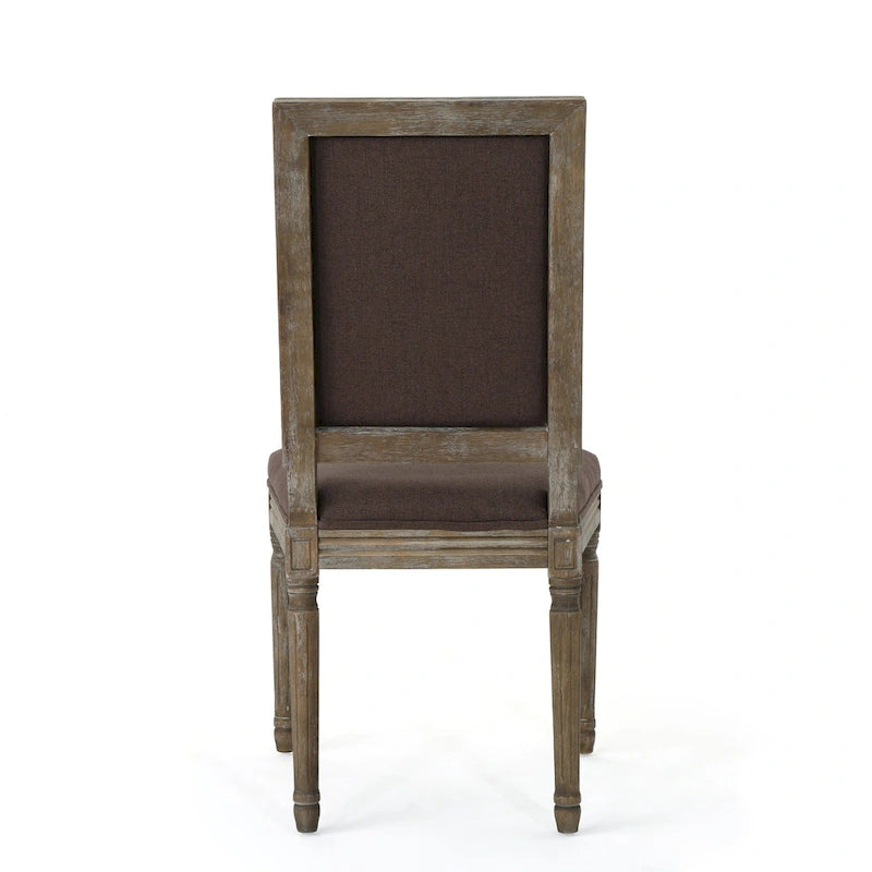 Ledger Traditional Fabric Dining Chair (Set of 2) by Christopher Knight Home