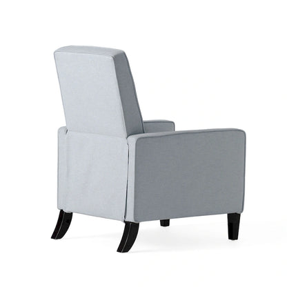 Dalton Fabric Pushback Recliner Club Armchair by Christopher Knight Home